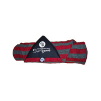 SURFGANIC Eco Surfboard Sock 7.0 Fish Shortboard burgundy grey striped
