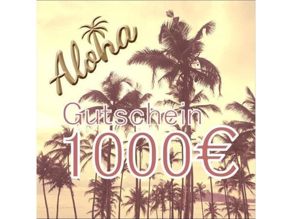 Gift Certificate 1000€
